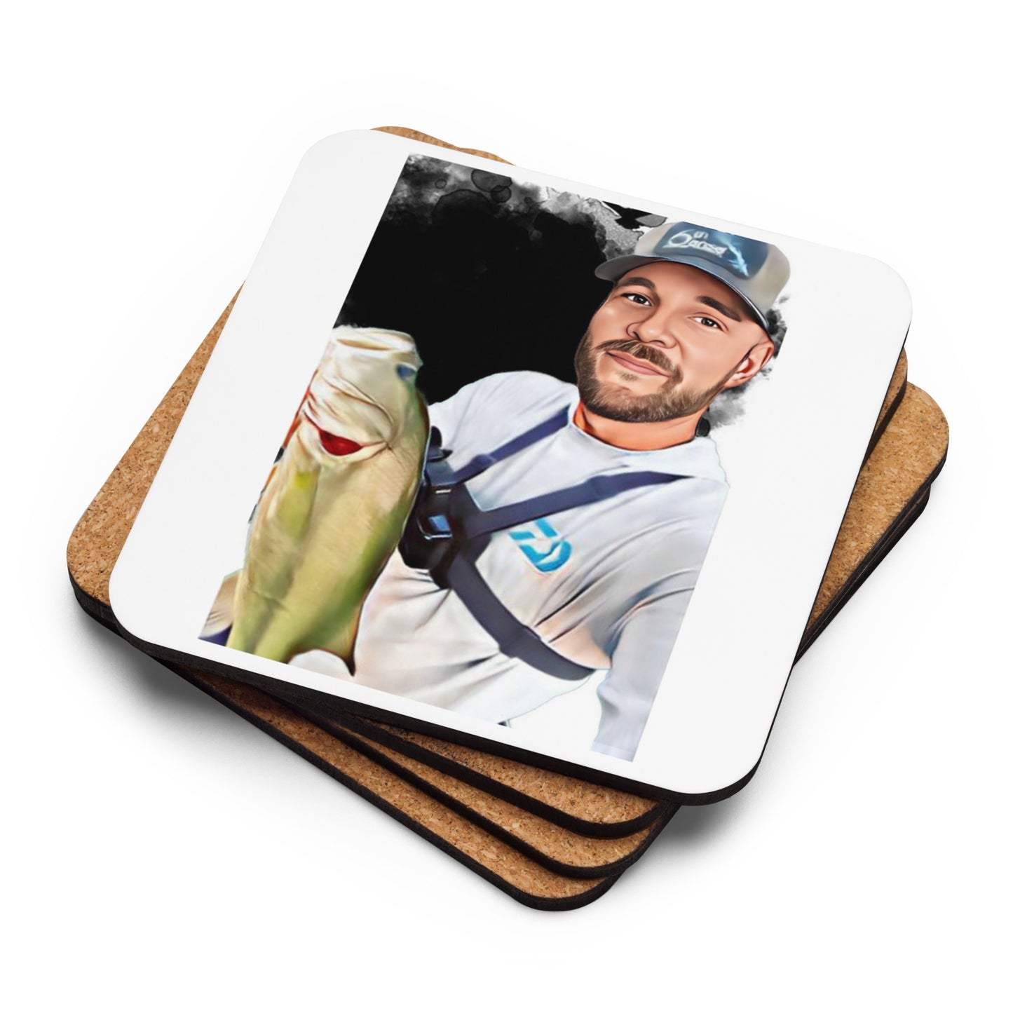FFBTV Cork-Back Coaster